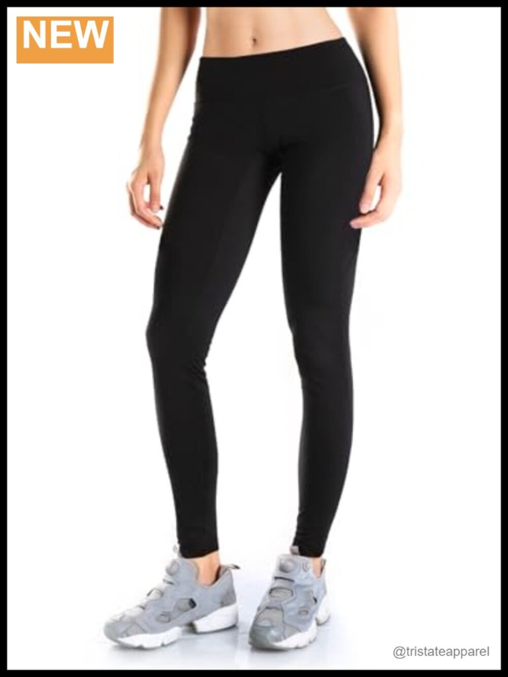 Fleece Lined Thermal Tights Water Resistant Back Zip Pocket